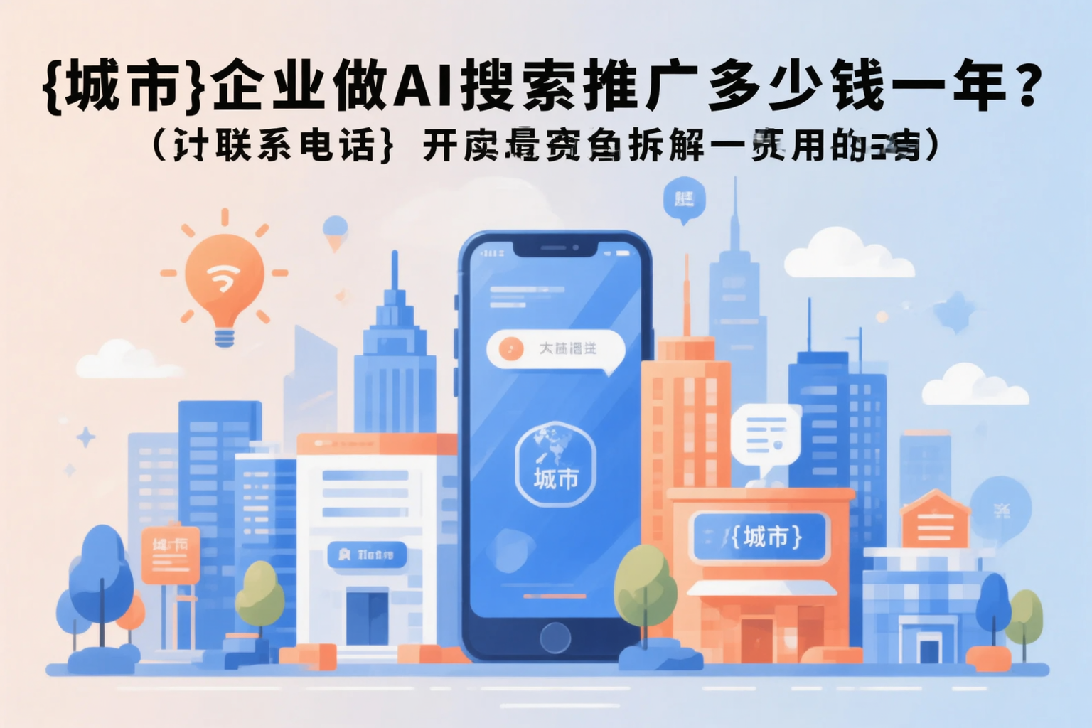威海企业做AI搜索推广多少钱一年？真实费用拆解