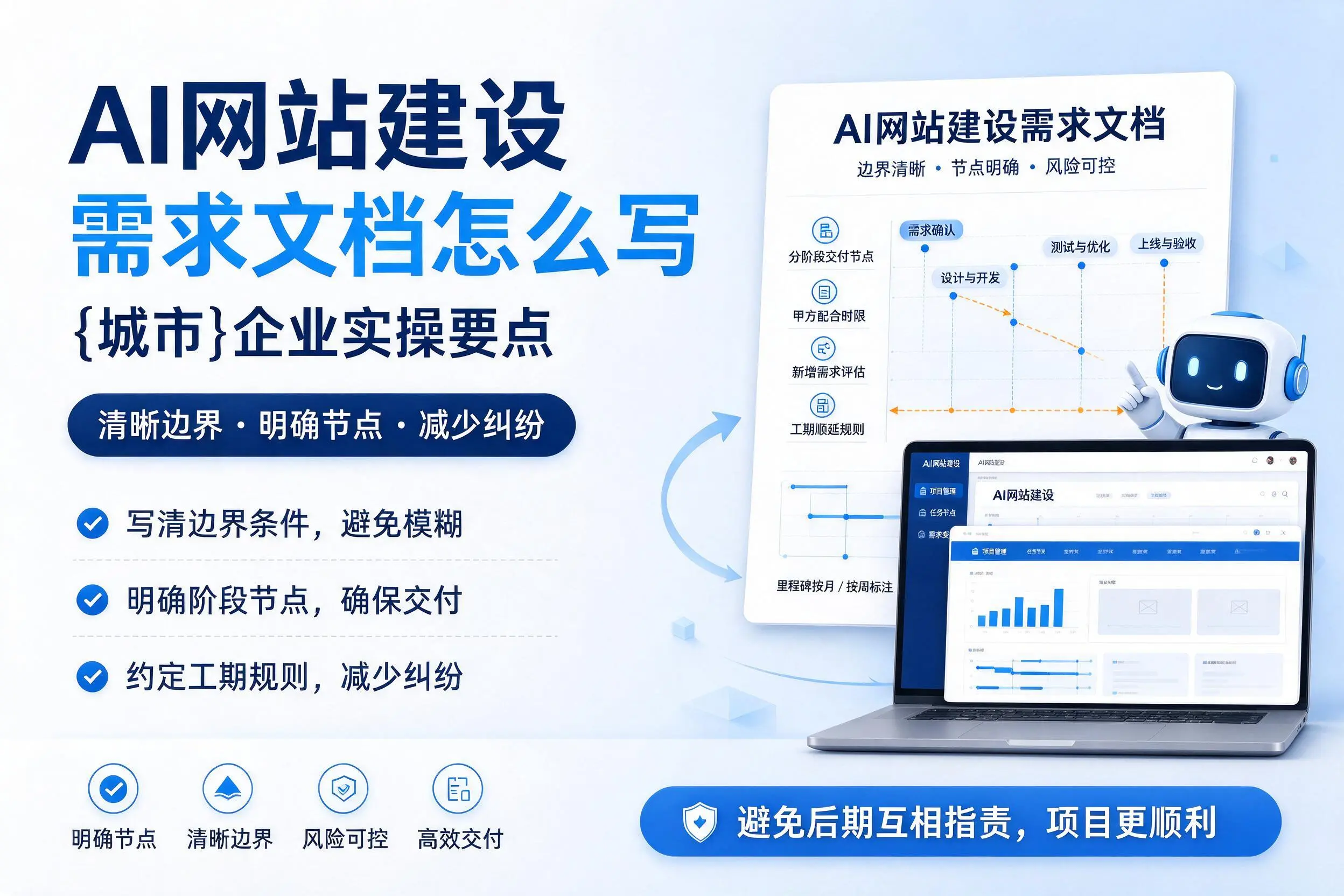 AI网站建设需求文档怎么写，威海企业实操要点